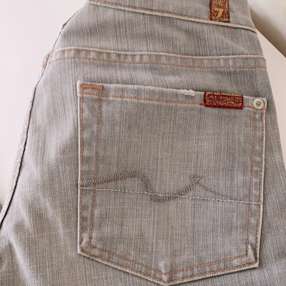 7 for all mankind grey jeans.good condition. Size 28